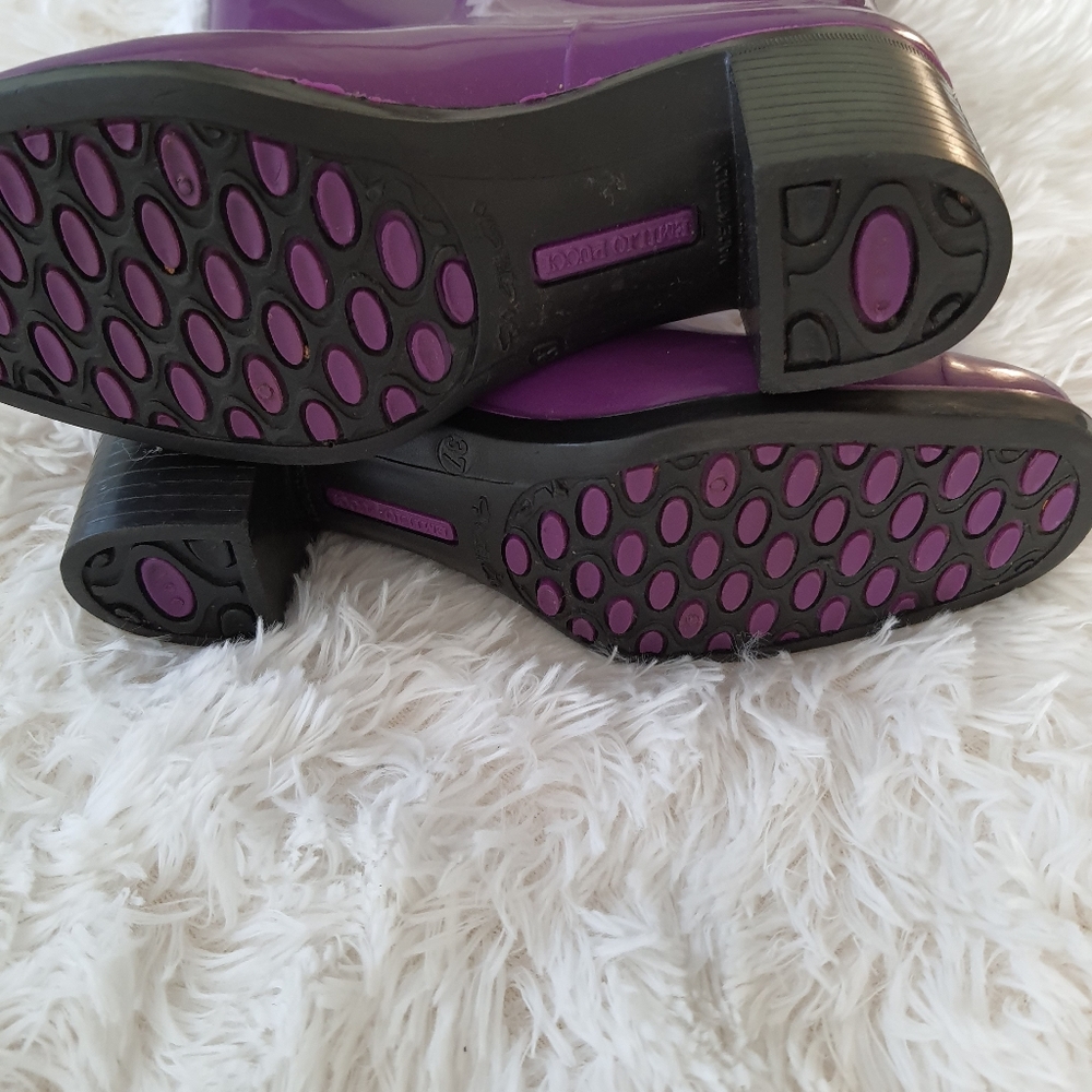PUCCI - violet rainboots - Picture 5 of 7